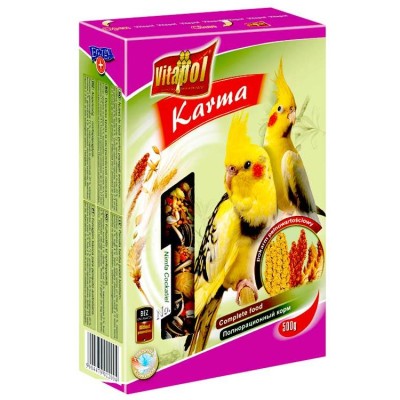 Vitapol Food For Cockatiel 500 Gm code ZVP-0221